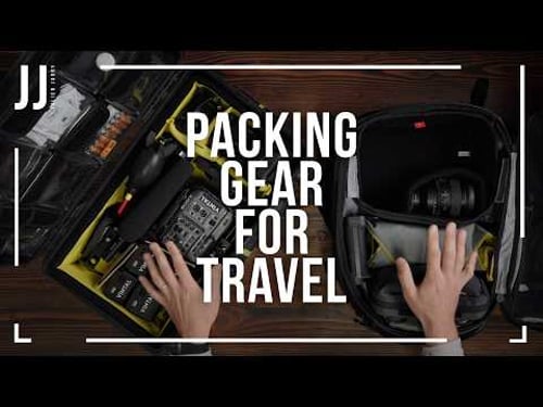 How to Pack for Travel as a Professional Filmmaker with Julien Jarry