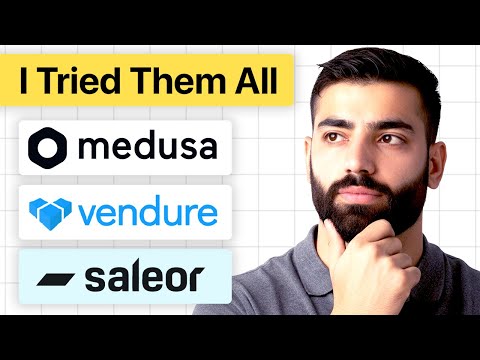 I Built the Same Store with Medusa, Vendure & Saleor (Which is Best?)