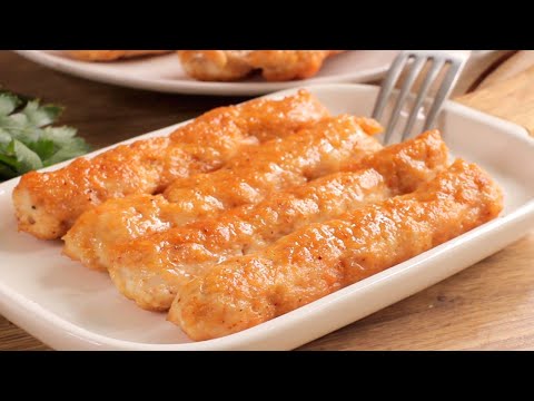 Do you have chicken fillet? Prepare Crispy Chicken Tenders. You will be surprised how delicious!