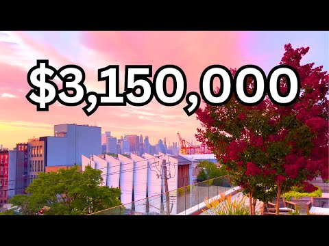 Tour A $3,150,000 NYC Penthouse | Red Hook Brooklyn