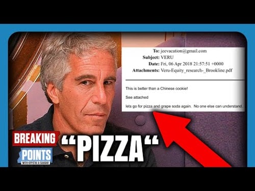 'PIZZA' Codewords Littered In Epstein Files