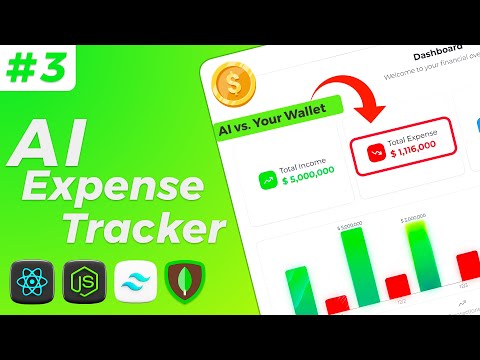 Build AI Personal Finance Tracking App React, Full Stack Project MERN | #3 React with Tailwind setup