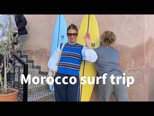 Morocco surf trip vlog
