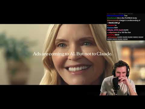 Reacting to Anthropic Ads