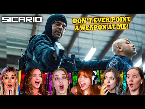 TOP "Don't Ever Point A Weapon At Me" Reactions! SICARIO (2015) Movie Reaction *First Time Watching*