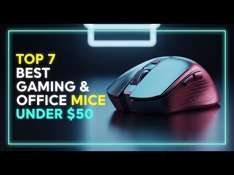 ✅Top 7 Best Gaming & Office Mice Under $50 (2025 Budget Picks!)