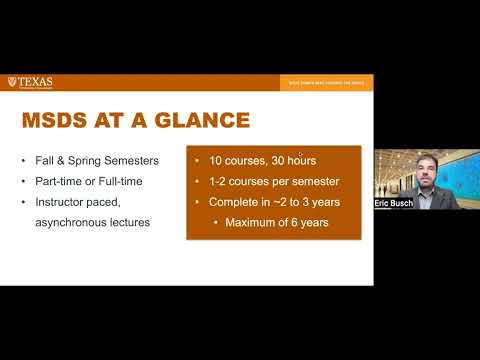 UT Austin's Master's in Data Science Online | UTAustin on edX | 2022-23 Program Overview
