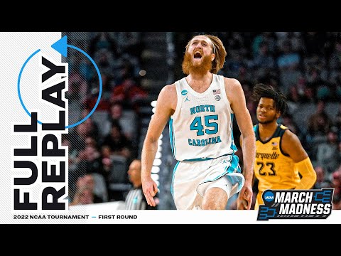 North Carolina vs. Marquette: 2022 NCAA men's first round | FULL REPLAY