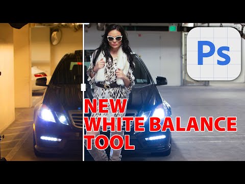 NEW white balance tool in Photoshop, Temperature and tint in photography explained