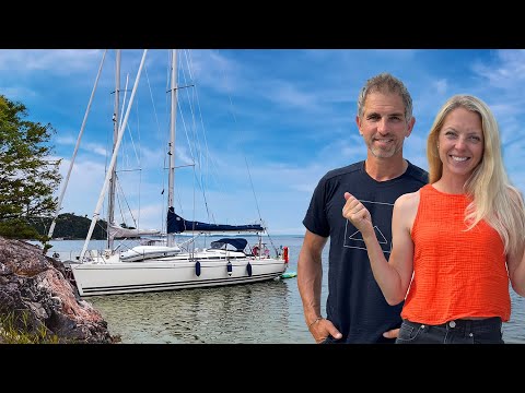 Exciting First 48 hours on our NEW SAILBOAT (Arcona 400): a journey begins!