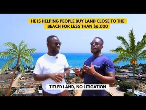 This Ghanaian American Who moved from the USA to Ghana is Helping People Buy Land Safely
