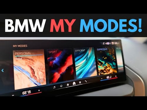 BMW MY MODES Explained (Sport, Efficient, Expressive & More!)