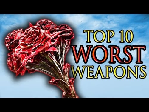 Top 10 WORST Weapons in Elden Ring