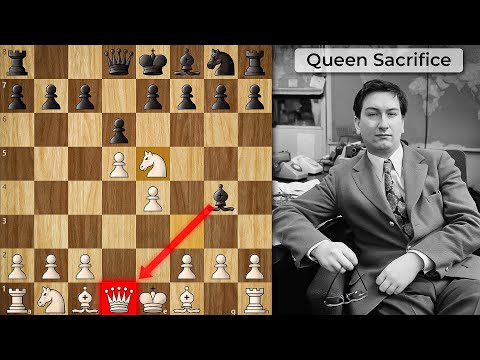He Sacrificed His QUEEN on Move 5! A Stunning Early Queen Sacrifice in Chess