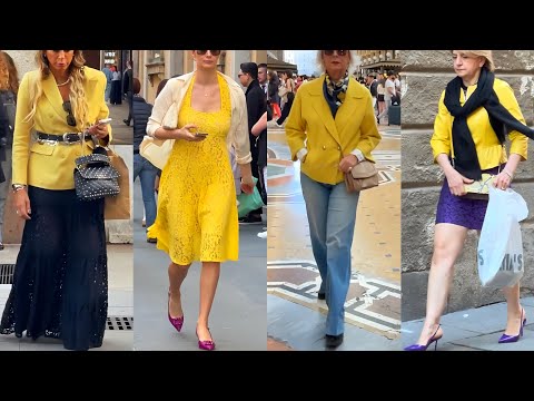 ITALIAN LUXURY STREET TRENDS ☀️ MAY MILAN FASHION 🌸BEST IDEA FOR DAILY OUTFITS IN SPRING SUMMER 2025