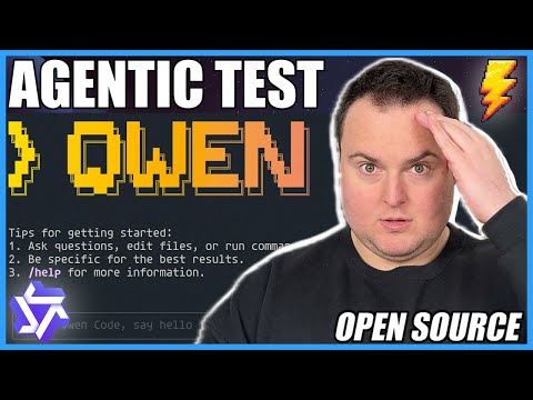 Qwen3 Coder Flash Agentic Coding Test (Vibe-Coded Tinder Clone)