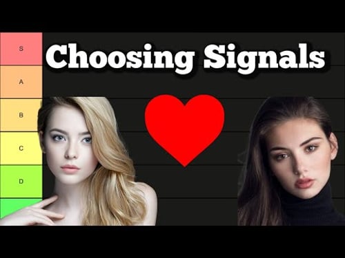 Choosing Signals (TIER LIST)