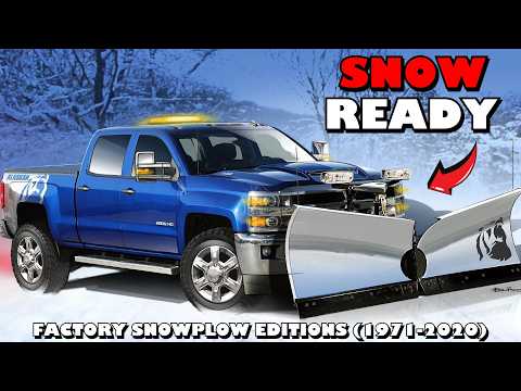 Rare Factory Snowplow Editions (1971–2020)