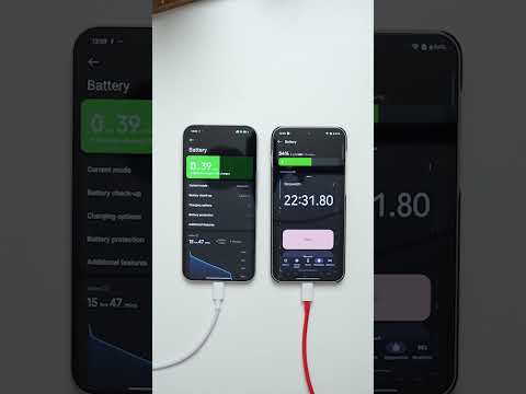 Poco F8 Ultra versus OnePlus 15 fast charging speedtest