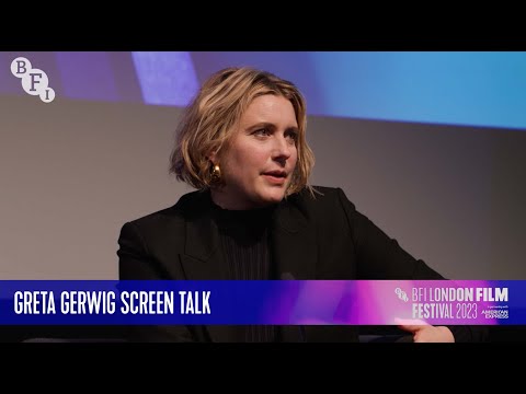 Greta Gerwig interviewed by Jesse Armstrong | BFI London Film Festival 2023 Screen Talk