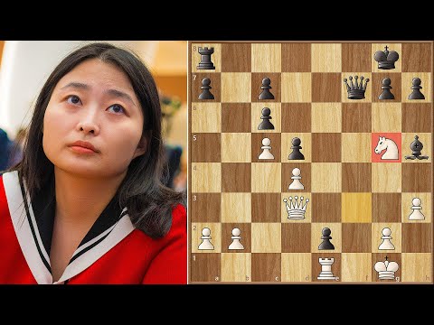 WoMeN bAd At ChEsS || Ju Wenjun vs Alireza Firouzja || Tata Steel (2024)