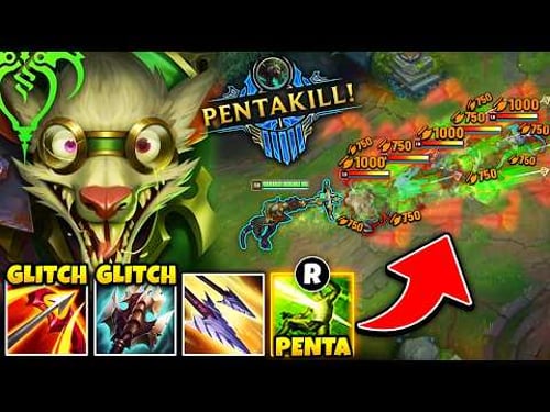 THIS TWITCH BUILD SPRAYS GLITCHING ARROWS! (INSTANT PENTAKILL WITH ULT)