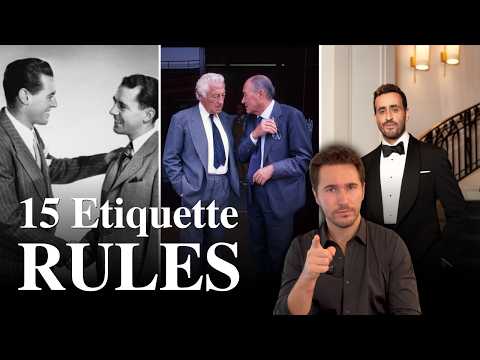 15 Rules Every Modern Gent Lives By