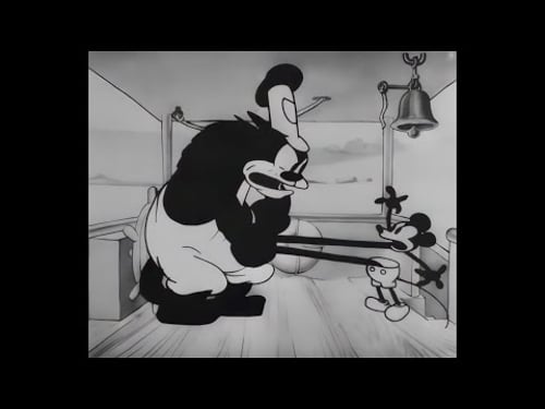 Mickey Mouse – Steamboat Willie (1928) – 2025 Refurbished Full Movie