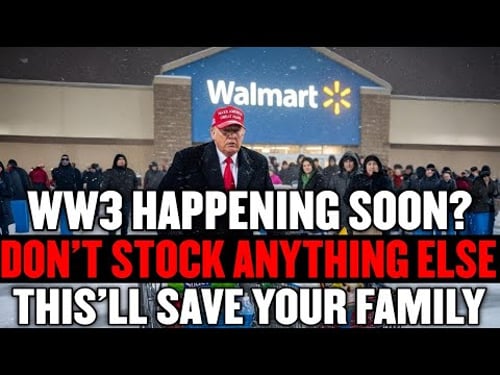 20 Items You Must Stockpile In January To Protect Your Family During WW3