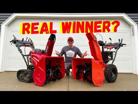 Honda HSS724AAT vs Ariens Deluxe 24 - The REAL Winner For Homeowners