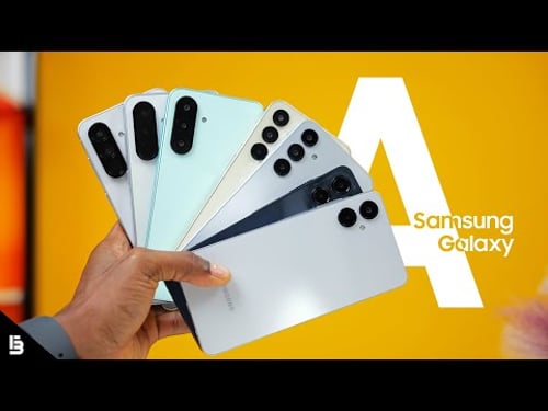 Every Samsung 2025 A Series Compared - A06, A16, A26, A36 & A56