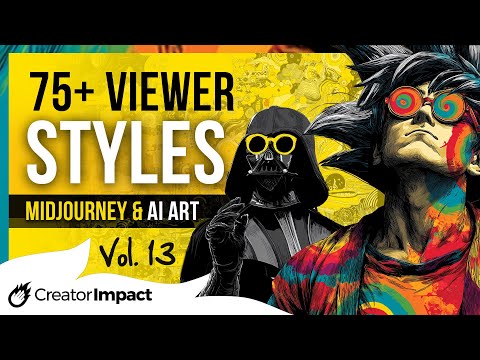 75+ UNIQUE Viewer submitted Midjourney Prompts & ART STYLES! (Vol 13)