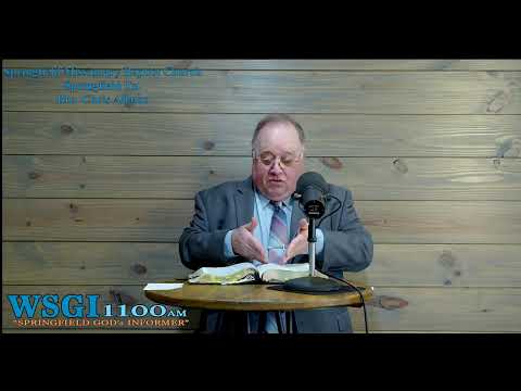 Springfield Missionary Baptist Church Bro.Chris Adams