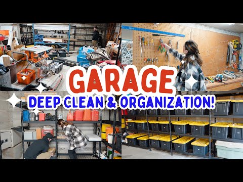 Deep Cleaning Our Garage (for the first time in YEARS) 🫣