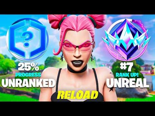 I Tried Hitting UNREAL Rank In 24 HOURS! (Fortnite Reload)