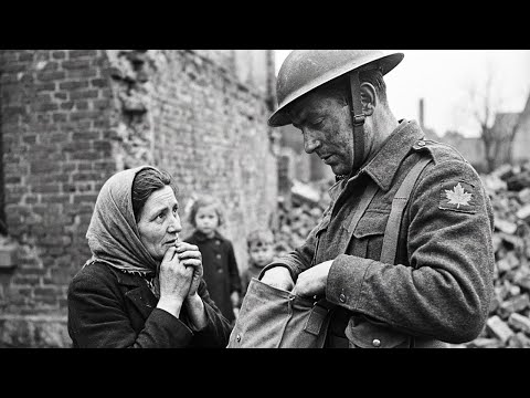 German Mother Begged a Canadian Soldier For Food, What He Did Next Shocked Her