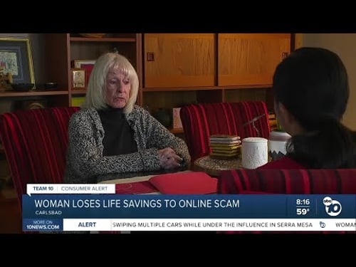 Woman loses life savings to online scam