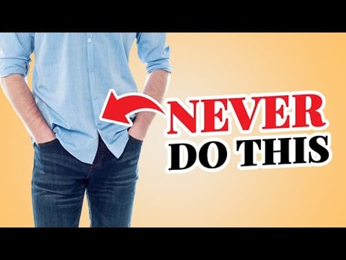 Correctly Match A Dress Shirt With Jeans (Most Men Mess This Up )
