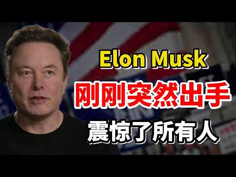 全球震动!特斯拉CEO马斯克(Elon Musk)刚刚突然出手,资本市场彻底沸腾了
