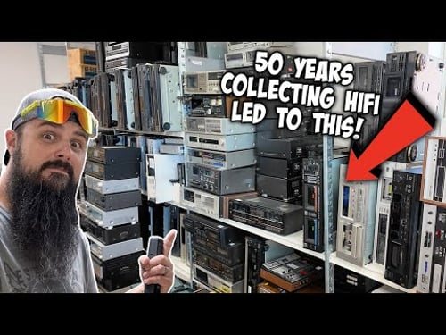 I FOUND A MASSIVE VINTAGE HIFI COLLECTION IN A SMALL TOWN