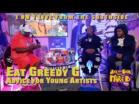 EAT Greedy G has some advice for young artists coming up in this game.
