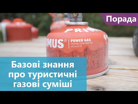Базові знання про туристичні газові суміші