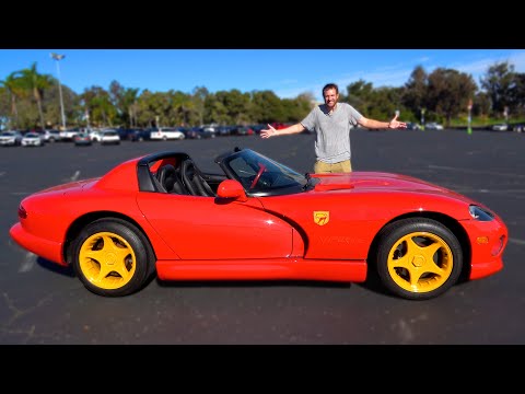 The 1996 Dodge Viper RT/10 Is Raw and Ridiculous