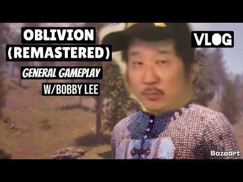 Bobby Lee plays Oblivion (general gameplay)-VLOG