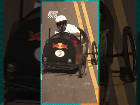 This Soapbox really said 'I Donβt Need Brakes' ππ¨π₯ #redbullsoapboxrace #losangeles