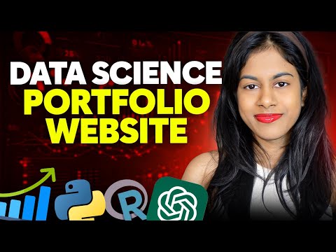 How to Build a Data Science Portfolio Website with ChatGPT for FREE (Complete Tutorial Course)