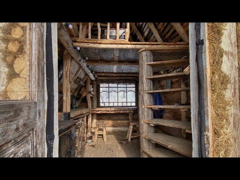 Set up your cottage. Cozy house on the edge of the forest