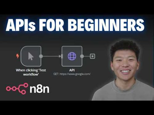 Understanding APIs in n8n (as a beginner)