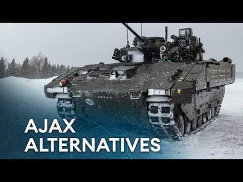 If the axe falls on Ajax what could the British Army choose instead?
