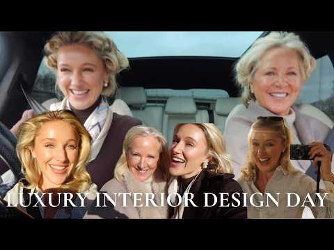 LUXURY INTERIOR DESIGN WITH MUMMY | DAY OUT IN LONDON | SNEAK PEAK AT EXCITING PLANS
